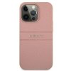 Guess GUHCP13XPSASBPI iPhone 13 Pro Max 6,7 różowy/pink hardcase Saffiano Stripe